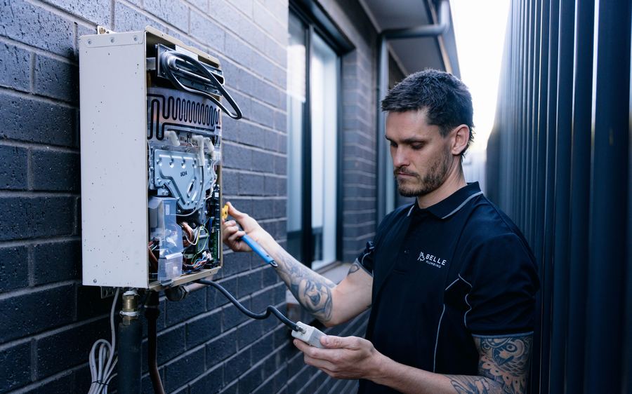 Hot water system service
